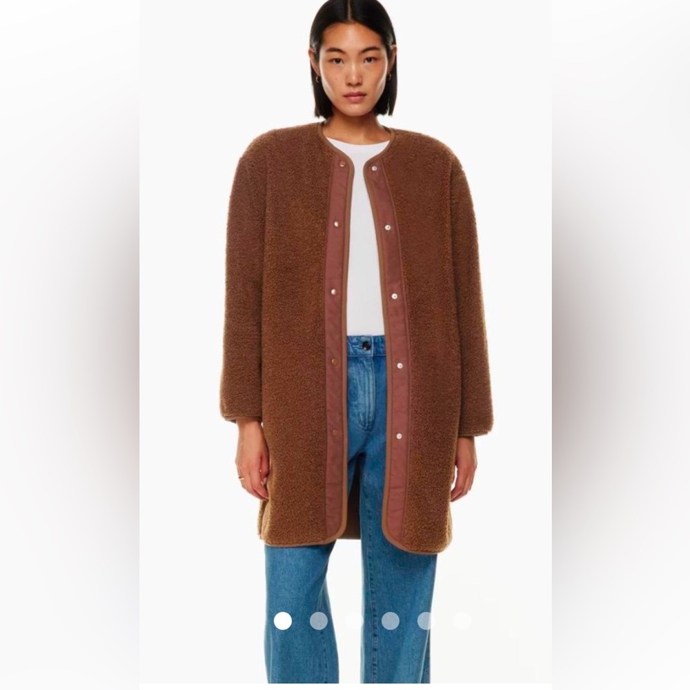 Wilfred Free Sherpa Long Liner Jacket